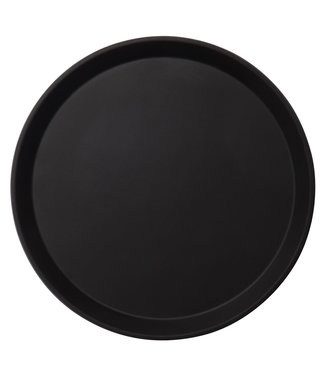 Cambro Dienblad Camtread anti-slip rond - Ø280 mm - Black - Cambro  | prijs & verp per 12 stuks