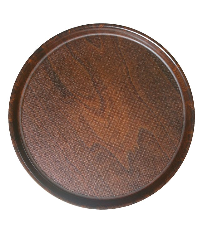 Dienblad hout rond anti-slip - Ø420 mm - Cambro  | prijs & verp per 12 stuks