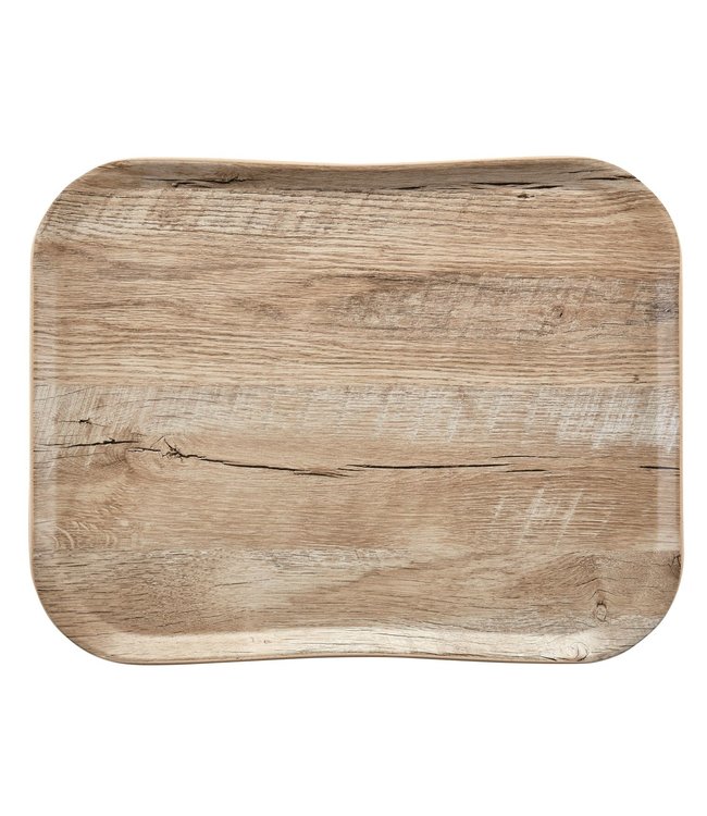 Dienblad 457x355 mm Century Wood Grain Light Oak - Cambro  | prijs & verp per 12 stuks