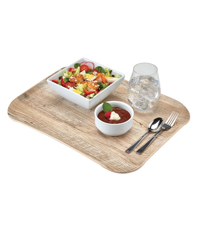 Dienblad 457x355 mm Century Wood Grain Light Oak - Cambro  | prijs & verp per 12 stuks