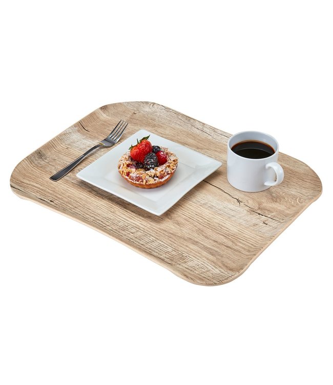 Dienblad 457x355 mm Century Wood Grain Light Oak - Cambro  | prijs & verp per 12 stuks