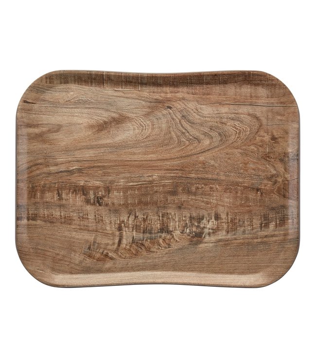 Dienblad wood grain - 457 x 355 mm - Light Olive - Cambro  | prijs & verp per 12 stuks