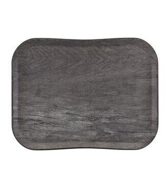 Cambro Dienblad wood grain - 457 x 355 mm - Grey Oak - Cambro  | prijs & verp per 12 stuks