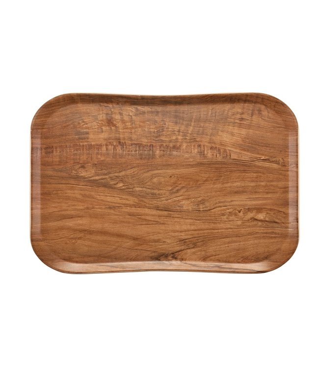 Dienblad 530x325 mm Century Wood Grain Brown Olive - Cambro  | prijs & verp per 12 stuks