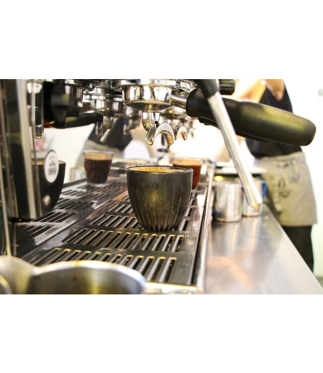 Koffiekop 20 cl circulair - gemaakt van koffiedrab set van 2 st in box | prijs & verp per 18 sets