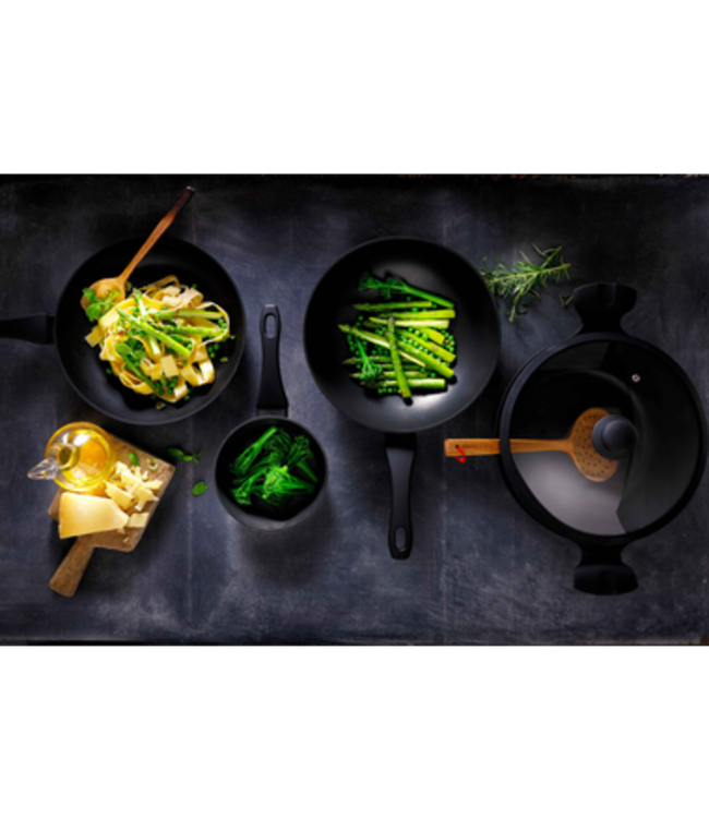 Steelpan 1,3 ltr 160 mm aluminium - Vesuvio