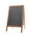 Hendi Krijtbord - stoepbord met houten lijst 700 x 600 x 1200 mm