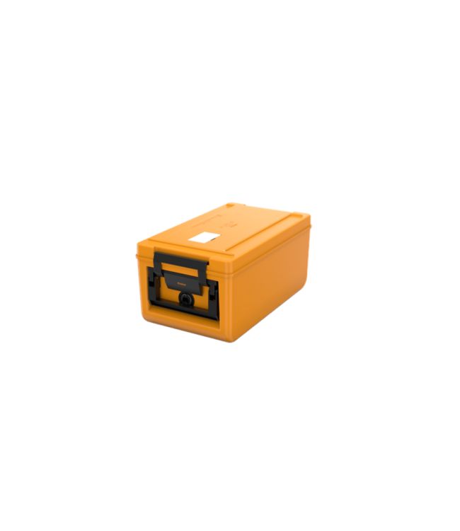 Thermoport 100KB verwarmd geisoleerde transportbox oranje - Rieber