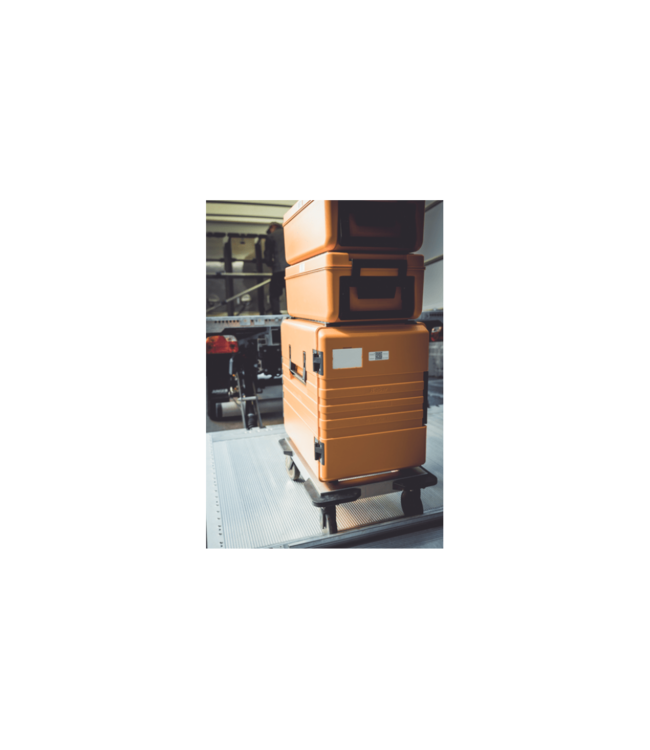 Thermoport 2 x 6000K geisoleerde transportbox oranje - Rieber