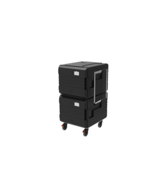 Rieber Thermoport 2 x 6000K geisoleerde transportbox zwart - Rieber