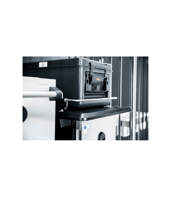 Thermoport 1000H verwarmd geisoleerde transportbox roestvrijstaal - Rieber