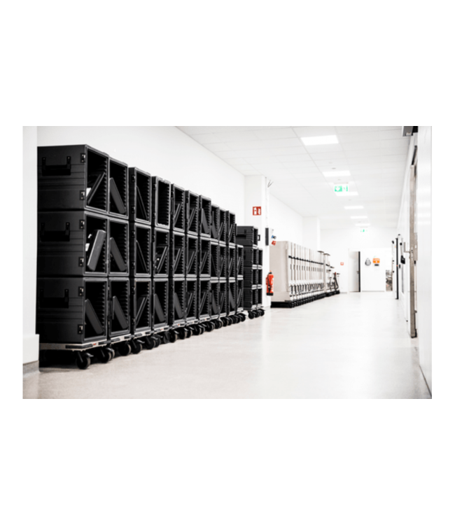 Thermoport 1000DU verwarmd + deksel geisoleerde transportbox roestvrijstaal - Rieber