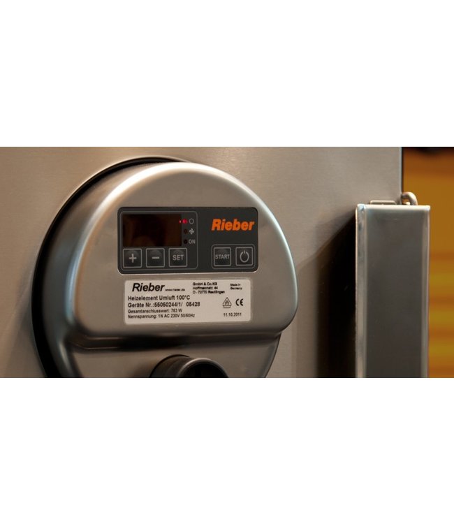 Thermoport 1600DU verwarmd + deksel geisoleerde transportbox roestvrijstaal - Rieber