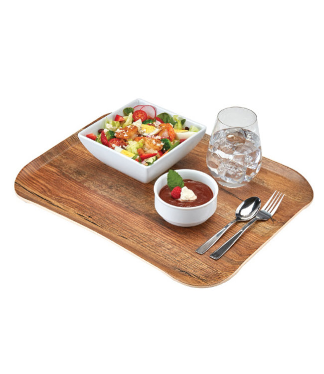 Dienblad 325x265 mm Century Wood Grain Brown Oak - Cambro  | prijs & verp per 12 stuks