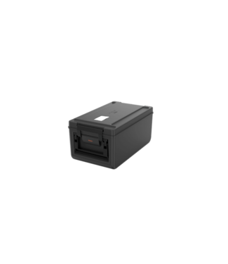Rieber Thermoport 100K met koelelement in deksel geisoleerde transportbox zwart - Rieber