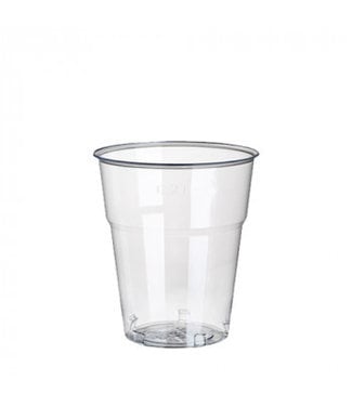 Papstar Glas disp PET 20 cl glashelder Ø 78 x hg. 90 mm Hurricane - Papstar | prijs & verp per 1.000 stuks