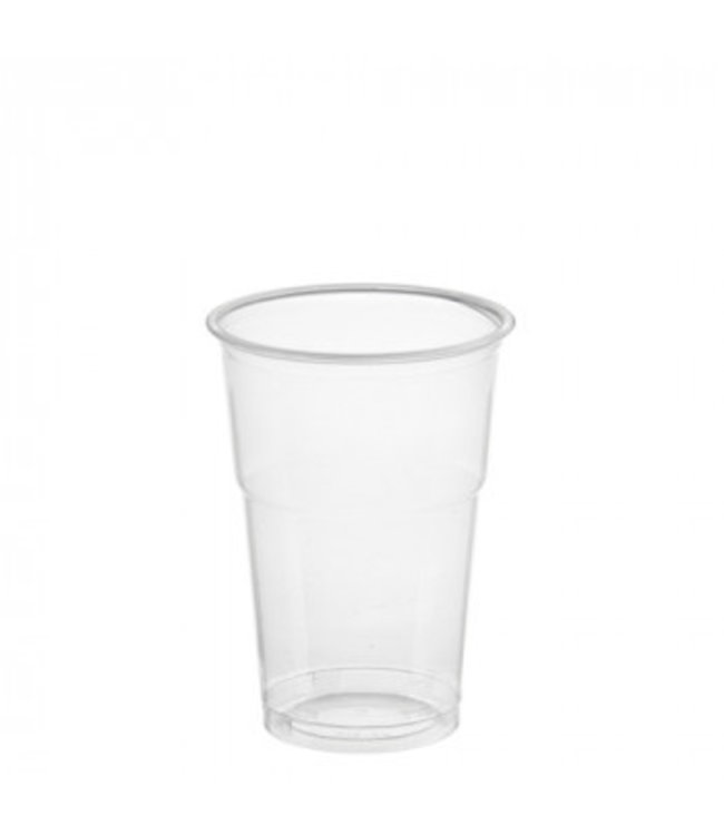 Glas disp PET 25 cl glashelder Ø 78 x hg. 108 mm Hurricane - Papstar | prijs & verp per 1.250 stuks