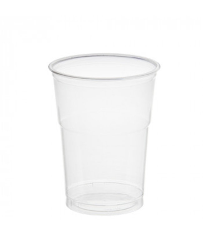 Glas disp PET 40 cl glashelder Ø 95 x  hg. 125 mm Hurricane - Papstar | prijs & verp per 800 stuks