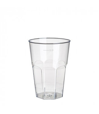 Caipirinhaglas disp PS 30 cl glashelder Ø 8 cm hg. 11 cm | prijs & verp per 180 stuks