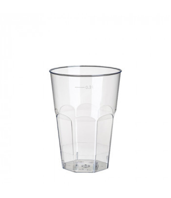 Caipirinhaglas disp PS 30 cl glashelder Ø 8 cm hg. 11 cm | prijs & verp per 180 stuks