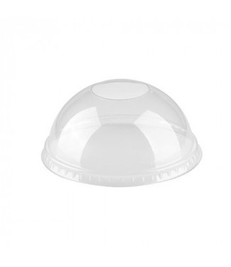 Papstar Domedeksel disp PET Ø 78 x hg. 38 mm ZONDER gat glashelder Hurricane - Papstar | prijs & verp per 1.250 stuks