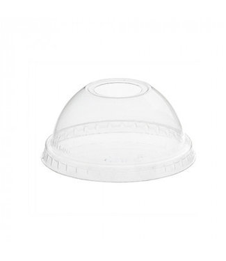 Papstar Domedeksel disp PET Ø 78 x hg. 38 mm MET gat glashelder Hurricane - Papstar | prijs & verp per 1.250 stuks