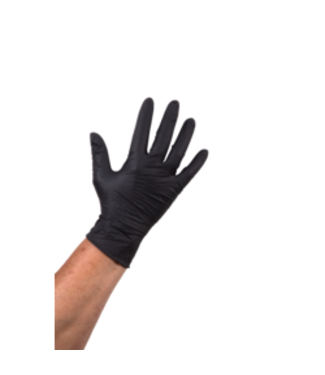 ComFort Handschoen disp Nitril ongepoederd XL zwart | prijs & verp per 100 stuks