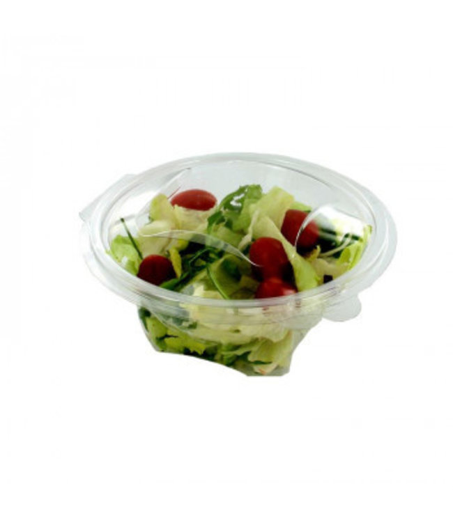 Saladebak disp rond 75 cl 174 x 73 mm transparant - rPET| prijs & verp per 300 stuks