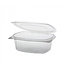 Saladebak disp ovaal 50 cl 124 x 150 x 55 mm transparant - rPET | prijs & verp per 450 stuks