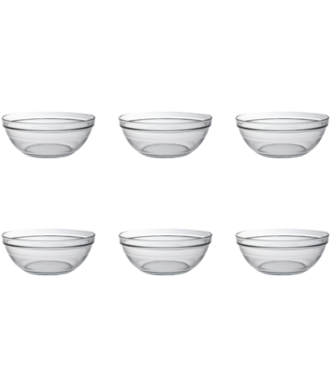 Schaal 200 mm hardglas 1,6 ltr Lys - Duralex | prijs & verp per 6 stuks