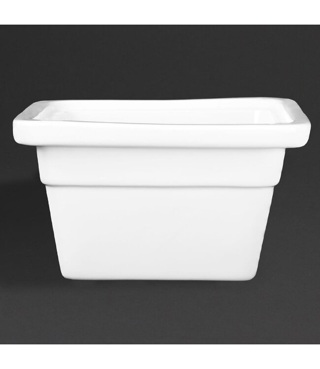 Gastronormschaal 1/6GN-100 mm 176 x 162 x 100 mm - Porselein