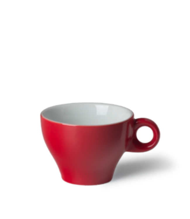 Cappuccinokop GINO laag 25 cl rood - Langenthal