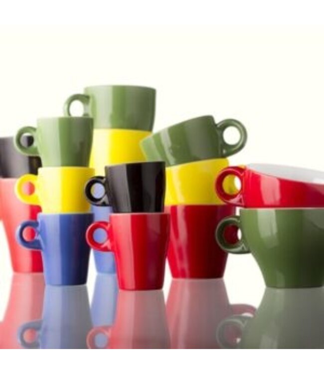 Espressokopje GINO hoog 8 cl blauw - Langenthal