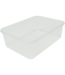 Kilobak disp PS 100 cl 180 x 135 x 60 mm transparant | prijs & verp per 400 stuks