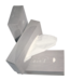 Tissue 210 x 210 mm 2-lgs wit - Facial | prijs & verp per 40 x 100 (4.000) stuks