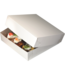 Gebaksdoos 360 x 360 x 90 mm duplex wit - Karton | prijs & verp 50 stuks