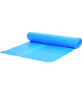 Afvalzak 800 x 1100 mm HDPE T25/14my blauw | prijs & verp per 300 stuks  Nog 4 dozen beschikbaar ACTIE !!