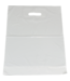 Tas LDPE dKT 370 x 450 mm bodemvouw 100 mm draagtas wit | prijs & verp per 500 stuks