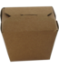 Fold-pak Bak disp karton 920 ml oosterse maaltijdbak 86 x 67 x 108 mm bruin | prijs & verp per 450 stuks