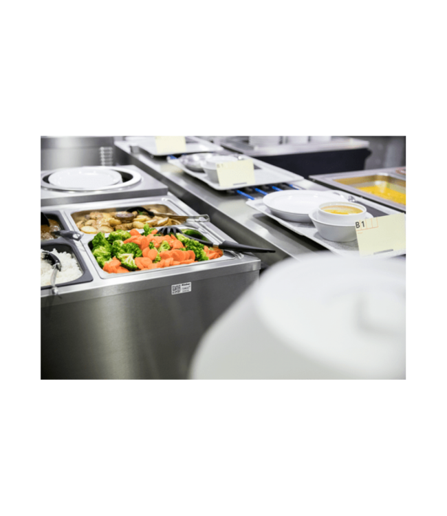 Voedseluitschepwagen 4 x 1/1GN 1562 x 675 x 900 mm ZUB 4 - Rieber