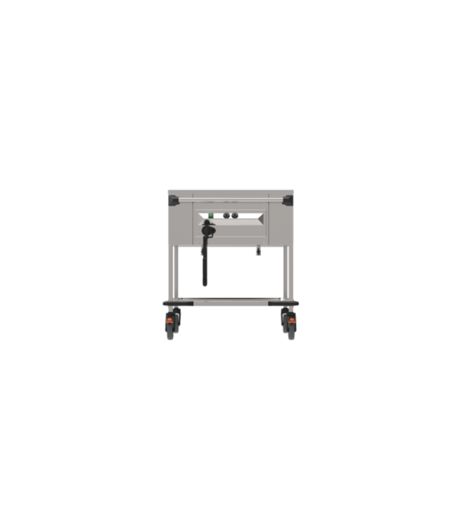 Voedseluitschepwagen 2 x 1/1GN 816 x 717 x 900 mm ZUB 2(GL) - Rieber