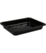 Menubak disp PP 1-vaks 90 cl 227 x 177 x 30 mm zwart | prijs & verp per 520 stuks