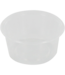 Sausbakje disp PP 8 cl  Ø 72 x (h) 35 mm transparant portiecup | prijs & verp per 1.000 stuks