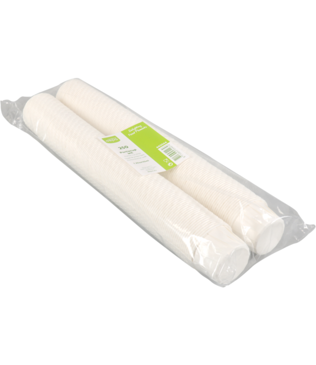 Sausbakje disp 3,5 cl  Ø 50 x (h) 31 mm wit - Papier | prijs & verp per 250 stuks