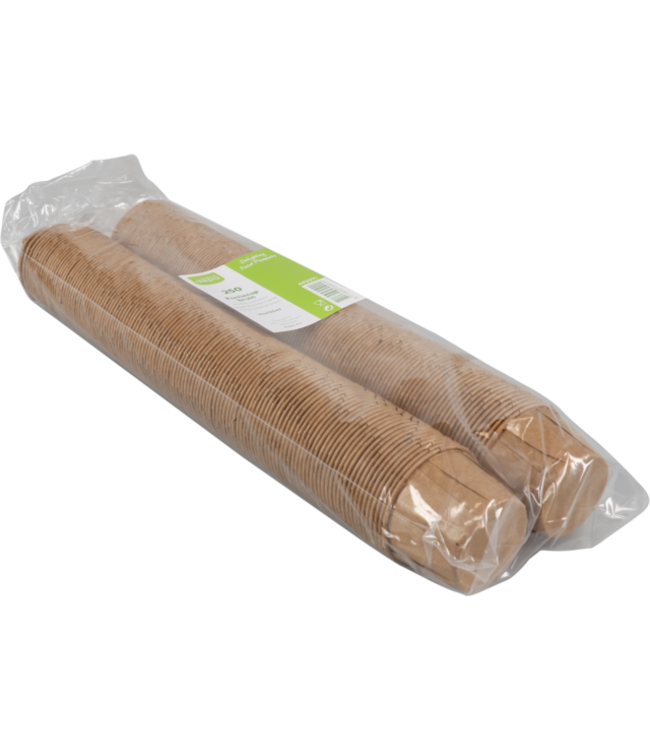 Sausbakje disp 5,5 cl Ø 56 x (h) 35 mm bruin - Papier | prijs & verp per 250 stuks