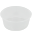Bakje disp PP 20 cl Ø 101 mm rippelcup met deksel transparant | prijs & verp per 250 stuks
