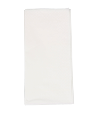 Servet 40x40 cm 2-laags wit 1/8 gevouwen - Papier | prijs & verp per 2.000 stuks