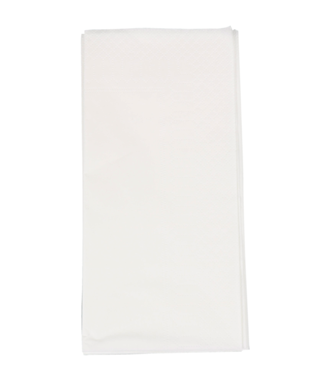 Servet 400 x 400 mm 2-laags wit 1/8 gevouwen - Papier | prijs & verp per 2.000 stuks