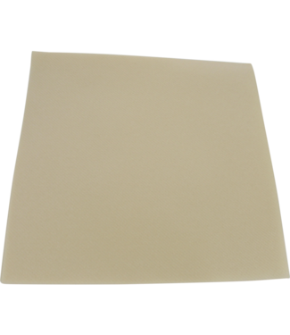 Servet 40x40 cm 2-laags champagne airlaid 1/4 gevouwen - Papier | prijs & verp per 200 stuks