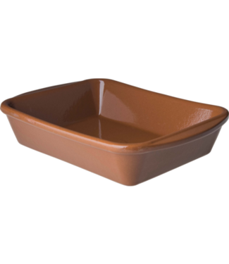 Tapas Ovenschaal 50 cl 180 x 140 x 45 mm rechthoekig bruin Classico - Tapas